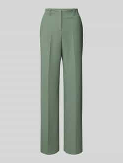 HUGO Straight leg pantalon met persplooien model 'HULANA'