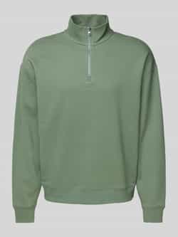 HUGO Sweatshirt met labelprint model 'Durty'