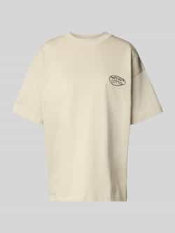 ANOTHER COTTON LAB Oversized T-shirt met labelprint