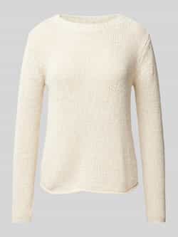 Marc O'Polo Regular fit gebreide pullover met rolzoom