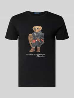 Polo Ralph Lauren Custom slim fit T-shirt met motiefprint