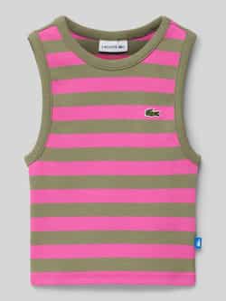 Lacoste Tanktop met logobadge