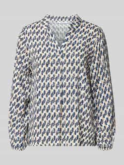 ZABAIONE Blouseshirt van viscose met tuniekkraag model 'Ha44nna'