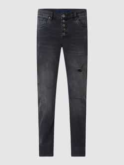 Blue Monkey Slim fit jeans met stretch model 'Alex'