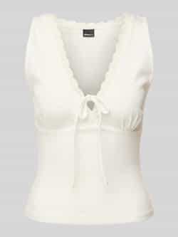 Gina Tricot Tanktop met kant