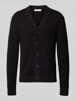 Selected Homme Regular fit gebreid jack van puur katoen model 'TOM'