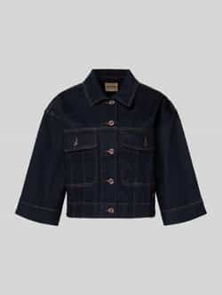 MOS MOSH Jeansjack met 3 4 mouwen model 'Penn'