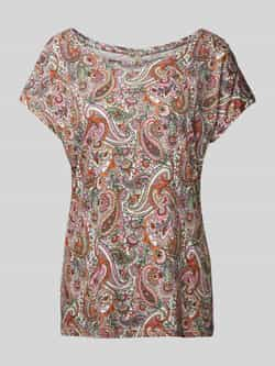 Soyaconcept T-shirt met paisleymotief model 'Felicity'