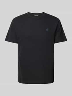 SAVE THE DUCK T-shirt met logopatch model 'Bram'