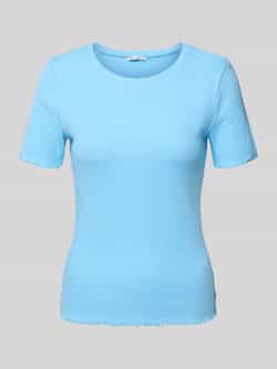 Tom Tailor Denim Slim fit T-shirt van katoenmix
