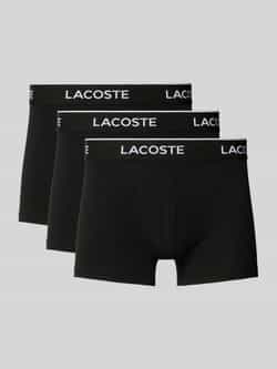 Lacoste Boxershort met elastische band in een set van 3 stuks
