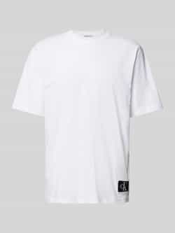 Calvin Klein Jeans Relaxed fit T-shirt met ronde hals
