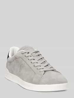 Polo Ralph Lauren Lage sneakers van echt rundersuède model 'HERITAGE COURT II'