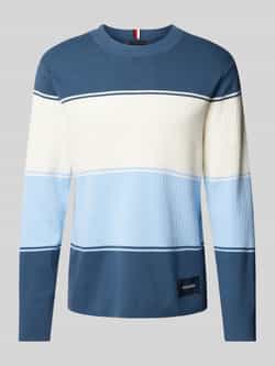 Tommy Hilfiger Gebreide pullover met logopatch
