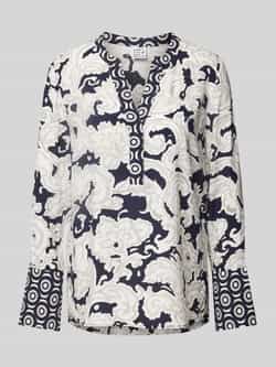 Emily Van den Bergh Bloes met bloemenprint en V-hals Multicolor Dames