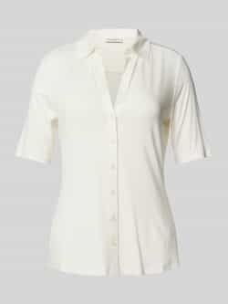 Marc O'Polo Regular fit jersey met korte mouwen in een viscosemix