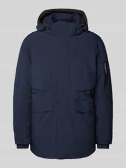 S.Oliver RED LABEL Regular fit parka met afneembare capuchon en waterafstotende functie