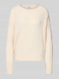 BRAX Gebreide pullover met ribboorden model 'LISA'