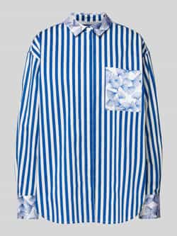 Herzensangelegenheit Relaxed fit blouse met borstzak
