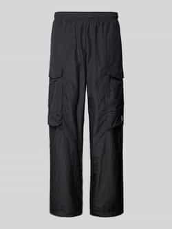 Ea7 Emporio Armani Trainingsbroek Core Identity Nylon Cargo Jogger Pants Black