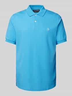 Marc O'Polo Regular fit poloshirt met labelstitching