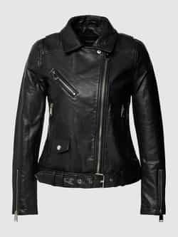 WITHBLACK Jas in leerlook