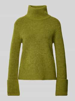 Selected Femme Gebreide pullover met opstaande kraag model 'SIA'