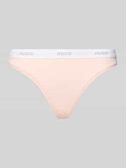 HUGO String van katoenmix model ' ID THONG'