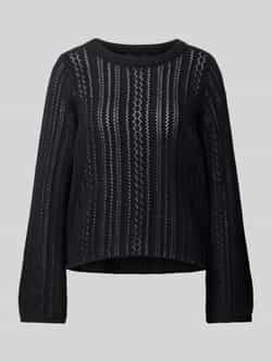 Pieces Comfort fit gebreide pullover van puur katoen model 'NUKA'