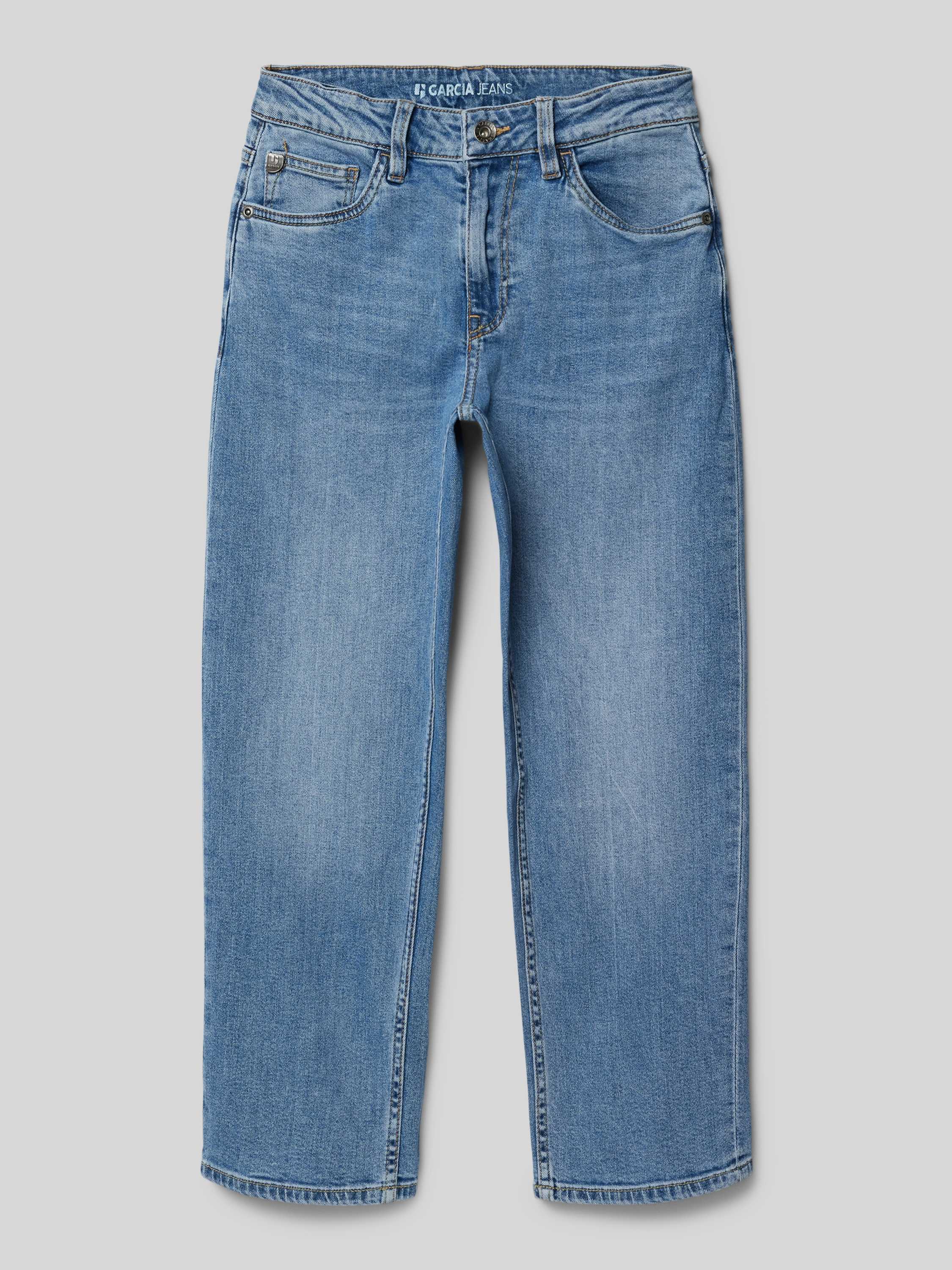 Garcia Regular fit jeans met steekzakken model 'Ilyano'