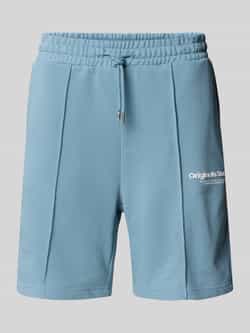 jack & jones Sweatshorts met labeldetail model 'KANE'