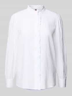 Tommy Hilfiger Regular fit blouse van puur linnen