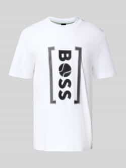 BOSS Green Regular fit T-shirt van puur katoen model 'ICONIC'