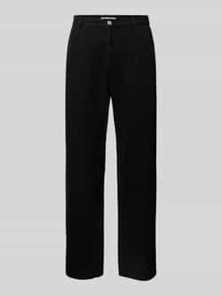 REVIEW Loose fit broek met steekzakken