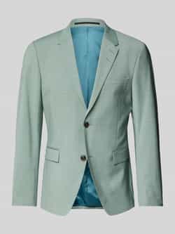 Tiger Of Sweden Slim fit 2-knoops colbert met klepzakken model 'Jamie'