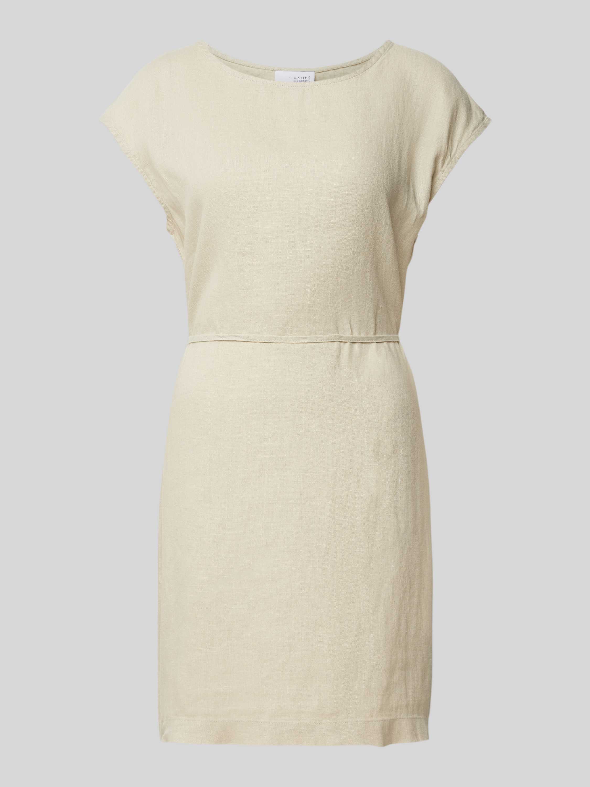 Mazine Mini-jurk in effen design model 'Tila'
