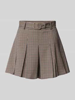 SUNCOO PARIS Minirok met stoffen riem model 'BEN'