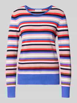 Christian Berg Woman Gebreide pullover met ribboorden