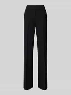 SEDUCTIVE Straight leg stoffen broek met elastische band model 'NANOU'