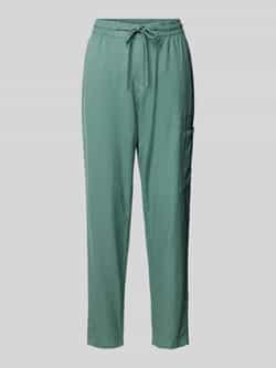 S.Oliver RED LABEL Regular fit linnen broek met cargozak