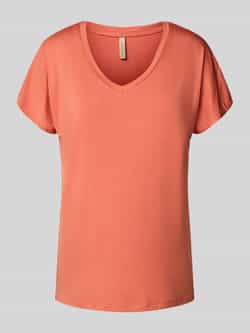 Soyaconcept T-shirt met V-hals model 'Marica'