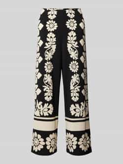 Oui Stoffen broek in 3 4-lengte