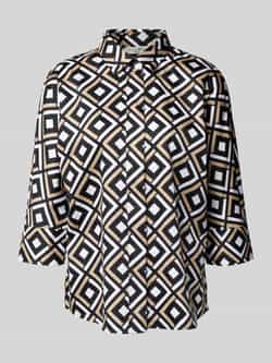 Christian Berg Woman Regular fit blouse met 3 4-mouwen