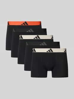 Adidas Sportswear Slim fit boxershort met logostitching in een set van 5 stuks model 'Active'