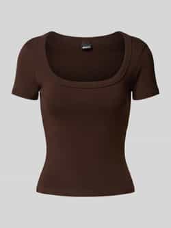 Gina Tricot T-shirt in riblook
