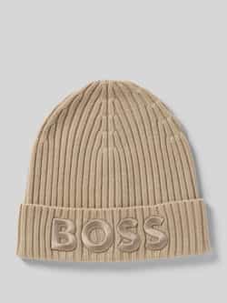 Boss Beanie van zuivere scheerwol model 'LARA_HAT'