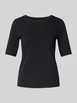 S.Oliver BLACK LABEL Regular fit T-shirt van katoenmix