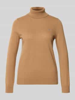 Gant Regular fit coltrui van wolmix model 'Extrafine'