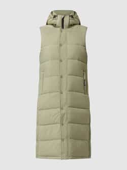 Khujo Bodywarmer met afneembare capuchon model 'Magneta' waterafstotend