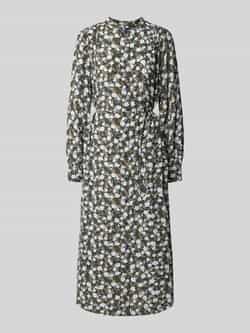 Gant Maxi-jurk van pure viscose met all-over bloemenprint